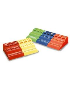 Microtube Rack, 1.5ml/12, 0.5ml/14, 0.2ml/24 Wells