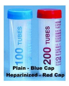 Capillary Tubing, Plain, 200/pk