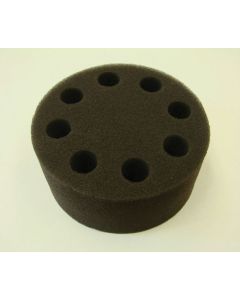 Scilogex Foam Insert, Holds 8) 16mm Tubes, For 375