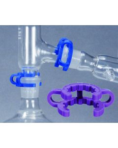 Keck Clip For Standard Taper Joints, Violet, Sz 12