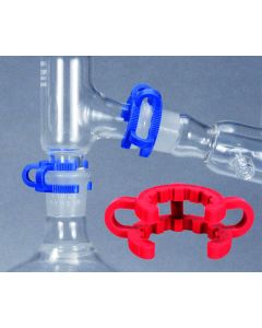 Keck Clip For Standard Joints, Red, Sz 29