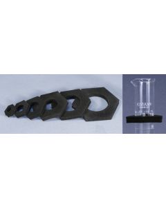 Sponge Rubber Cylinder Guard, Sz 6, Fit 1000ml Cyl
