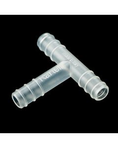 Poly T-connector For Tubing, For Tubing 1/4" To 5/