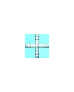 4-way Poly Tubing Connector, 1/4" To 5/16"