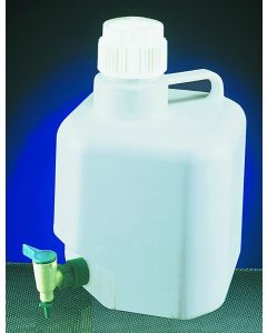 Corner Storage Carboy W/spigot, Pp, 20l /5 Gal