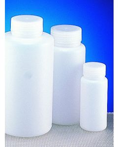 Wide Mouth Bottle, 1000ml, Rigid Hdpe, Fda Food Grade