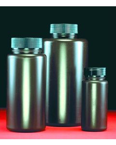 Rigid Amber Pp Wide Mouth Bottle, 2000ml, Fda Food