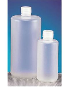 Narrow Mouth Bottle, Rigid Hdpe, 250ml, Fda Food G