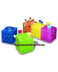 Interlocking Cube Racks, Set Of 5