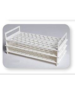 3-Tier Polypropylene Test Tube Rack, Holds 62-16mm