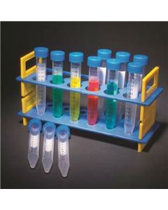 Rack With 12-15ml Plastic Centrifuge Tubes and Cap