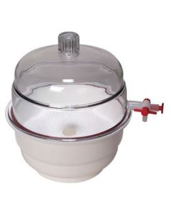 Vacuum Desiccator, 6x8" W/5"clearance