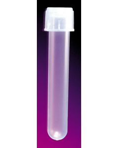 Sterile Polypropylene Culture Tubes w/Caps, 12x75m