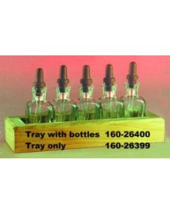 Wood Semi-micro Reagent Tray, For Bottles 132-24135