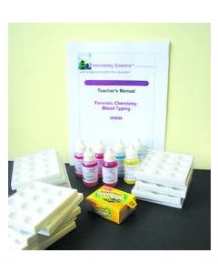 Forensic Chemistry Of Blood Types Kit, Aldon