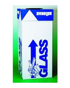 Glass Disposal Carton, 12"x12"x27", 6/pk