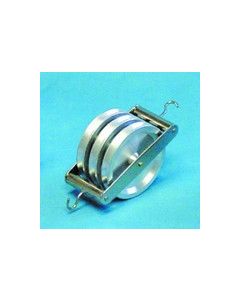 Aluminum Pulley, Triple, 50mm