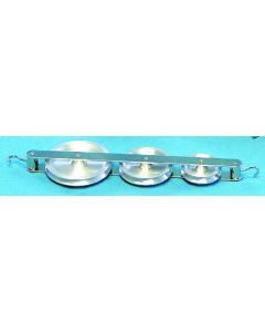 Aluminum Pulley, Triple Tandem, **CLEARANCE**