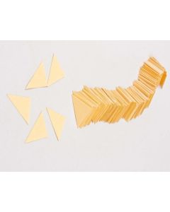 Gold Cardboard Triangles, Pk/300, Linx®
