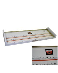 Fish Bd Overlay Metric and Engli Acrylic 3/16 X 9-1/4 X 30-1/8
