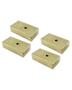 Ponar Weights Stainless Steel Extra 2lbs ea, pk 4