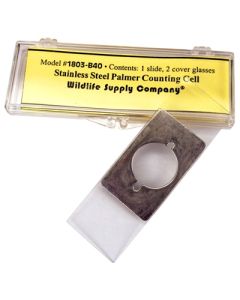 Palmer Counting Cell SS with 2 cover glasses. -Raw