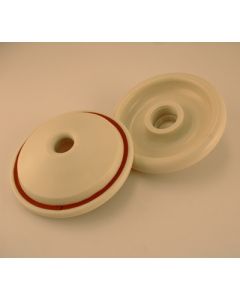 End Seals with Gasket 1960/80, pack of 2.