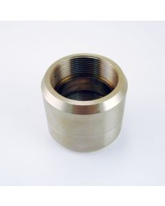 Core Tube Coupling for 2" Core Tubes, Stainless Steel.