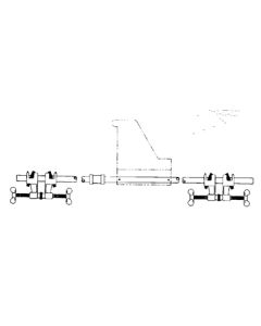 Cross Bar Mounting Kit for 85-E Winch