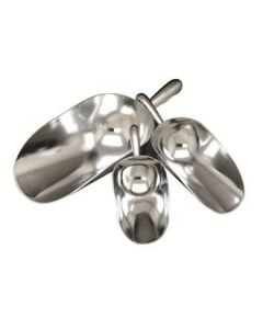 Scoop, Aluminum, 3-1/4 X 6-1/4", 12oz
