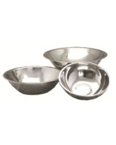 Bowl, Mixing, Stnls Stl, Dia 13-1/4 X Depth 5-3/8"