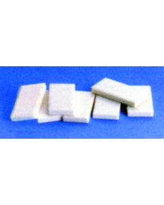 Streak Plates, Black Porcelain, 1x2", 10/pk