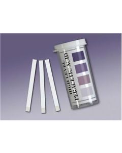 Peracetic Acid Strips, 0-100-250-500ppm, 50/pk