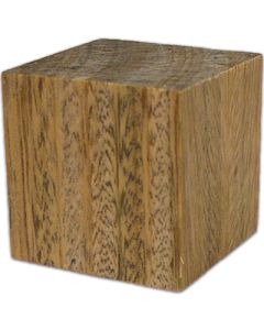 Cube, Lignum Vitae Iron Wood 1".
