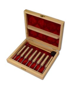 Steel Tuning Forks, Set of 8