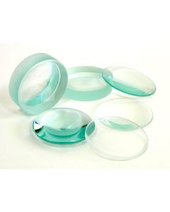 Lens, Double Convex, Glass 38mm. Dia X 10cm Focal
