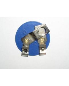 Lamp Bulb Holder, Mini Each (Blue Plastic).