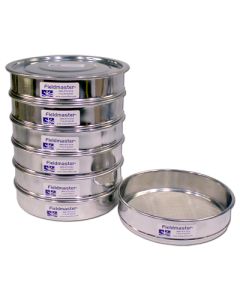 Sieves, Set/6, Includes Lid and Pan, Fieldmaster®