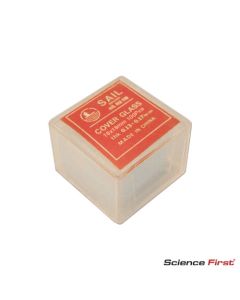 Microscope Cover Slips Square 18 x 18mm, pack of 100.