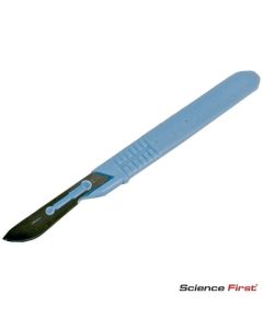 Scalpel No.22 Blade. Plastic Handle. Pack of 10.