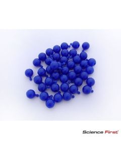 Pop Bead, 4-Way, Blue, Pk300