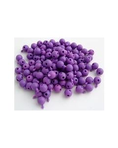 Pop Bead, 4-Way, Purple, Pk300