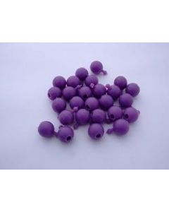 Pop Bead, 2-Way, Purple, Pk150, 1 Tab 1 Hole