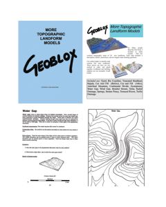 Geoblox Models: More Topo Form.