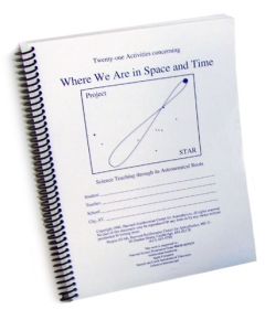 Where We Are In Space And Time Activity Book.