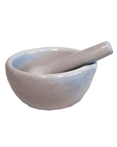 Mortar and Pestle Porcelain. 210mm Diameter.