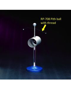 Pith ball, with thread